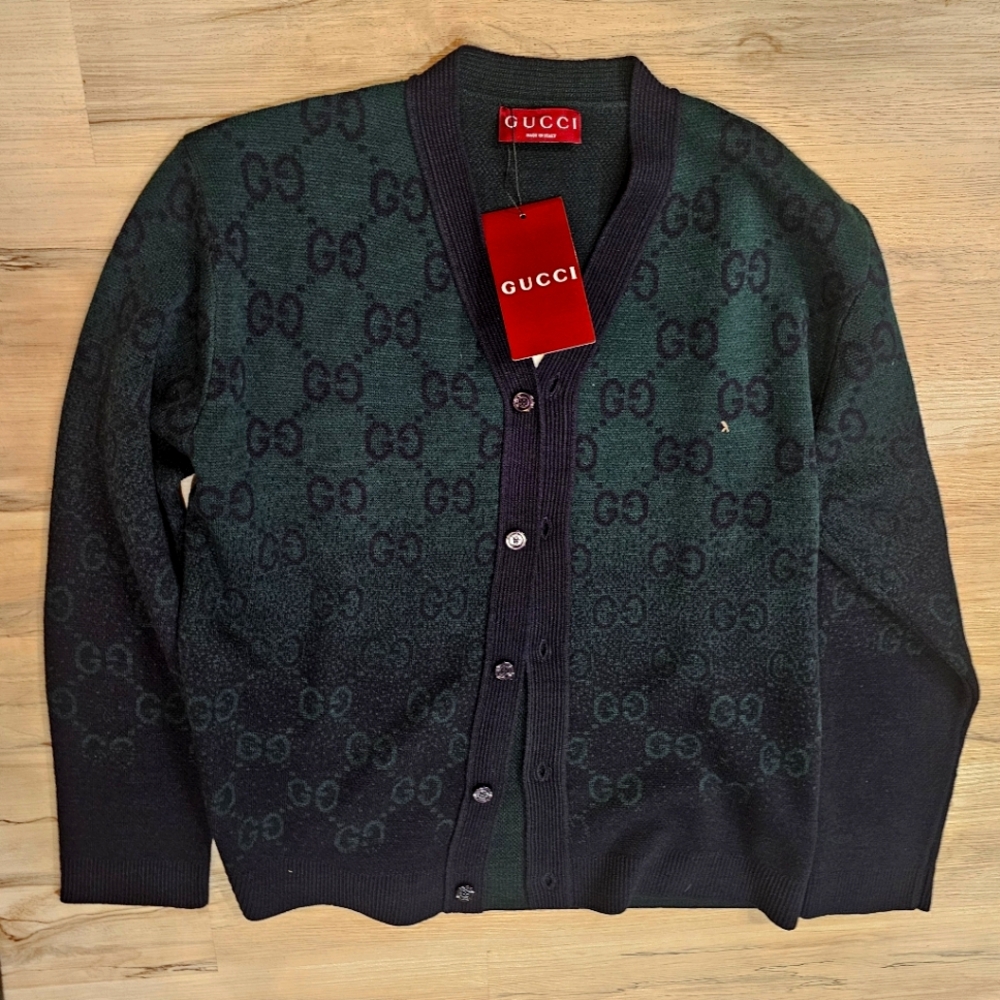 COPY - Gucci GG degradé wool jacquard cardigan